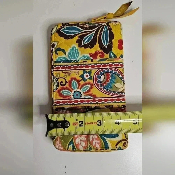 Vera Bradley Lizzy Hipster Provencal Yellow Floral Crossbody Purse and Wallet - Picture 8 of 13